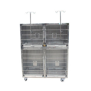 En gros En Acier Inoxydable Matériel Grande Cage De Chien Caisses <span class=keywords><strong>pour</strong></span> animaux de compagnie - Product Image 6