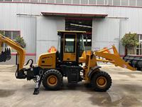 Excavator Mini Crawler Wheel Loader 4x4 Baru untuk Dijual