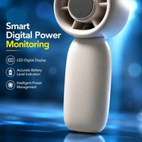 Ventilateur portable pliable sans pales à refroidissement par glace, haute vitesse, écologique, pour extérieur et usage domestique, petit format de poche - Prix promotionnel
