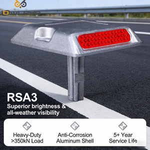 Reflector <span class=keywords><strong>de</strong></span> Aluminio Prismático <span class=keywords><strong>de</strong></span> Alta Intensidad Súper Brillante, sin Necesidad <span class=keywords><strong>de</strong></span> Energía, para <span class=keywords><strong>Señales</strong></span> <span class=keywords><strong>de</strong></span> Advertencia <span class=keywords><strong>de</strong></span> Tráfico - Product Image 1