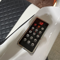 Fauteuil de pédicure spa électrique moderne et réglable haut de gamme pour salon de manucure de luxe avec fonction de ventilation