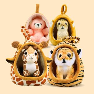 Peluche a Forma di <span class=keywords><strong>Panda</strong></span> Realistico, Morbidissimo, Personalizzabile, Regalo di Compleanno, Imbottitura in Cotone PP, Unisex, 18-23cm - Product Image 1