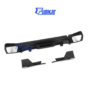 Divisor de difusor de parachoques trasero de fibra de carbono seco estilo SQ de alta calidad para <span class=keywords><strong>BMW</strong></span> <span class=keywords><strong>X5</strong></span> G05 2020 + difusor trasero de carbono seco - Product Image 5