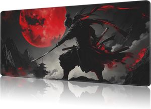 Tùy Chỉnh Lớn XXL Non-Slip Samurai Chuột <span class=keywords><strong>Pad</strong></span> Nhật Bản Anime Chơi Game Mousepad Với Khâu Cạnh Phim Hoạt Hình Phong Cách Đầu Bằng Chứng - Product Image 6