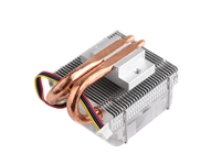 Ventilador de Refrigeración para CPU de Perfil Bajo para Raspberry Pi 5, Aletas de Refrigeración de Aleación de Aluminio en Forma de U, Fácil de Instalar