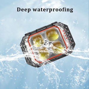 Luces de Trabajo para Auto, Faros Delanteros LED de Doble Fila con 4 Perlas LED de Alta Potencia, Efecto de Iluminación Secuencial Izquierda-Derecha, Luz Delantera LED - Product Image 5