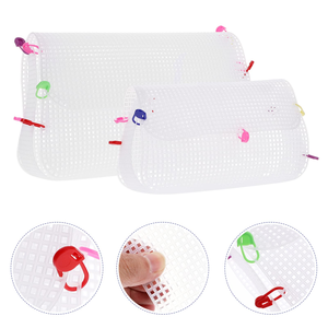 Wholesale Embroidery Diy Crafts Materials Hand Bag Purse <b>Plastic</b> <b>Mesh</b> Canvas Sheets Diy Bag Accessories Needlework - Product Image 4