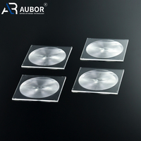 Éclairage LED en plastique personnalisable de haute précision Lentille de Fresnel Rectangle Forme carrée asphérique Biconvex et achromatique