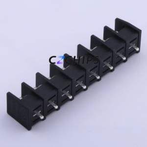 DBT30C-11.0-8P-BK-P Barrier Terminal Block Through hole Component (THT),P=11mm Connector Two Sides 11mm 1x8P Center Pin - Product Image 2