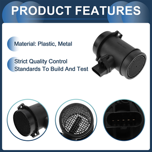 मास एयर फ्लो सेंसर असेंबली सं. 059906461a Maf 8d5, b5 9/1997-11/2001 डीजल: <span class=keywords><strong>2</strong></span>.5 tdi प्लास्टिक धातु 1 पीसी - Product Image 5