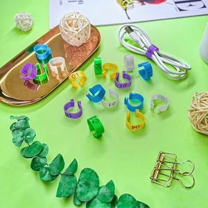 16mm 20mm Kippenpootbanden 01-200 Genummerde Kippenidentificatie Pootbanden Eenden Pluimvee Voetlabels voor Eenden Duiven Ganzen - Product Image 5