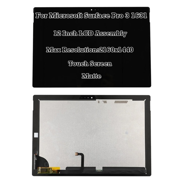 12" LCD Touch Screen Assembly for Microsoft Surface Pro 3 1631 TOM12H20 V1.1