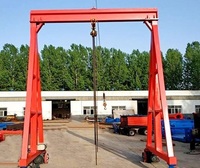 Grue à portique mobile compacte 2T 3T pour atelier