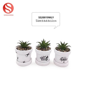 กระถางต้นไม้ทำจากเซรามิกรูปทรง<span class=keywords><strong>ผี</strong></span>สำหรับสวนกลางแจ้งงานฮาโลวีน - Product Image 4