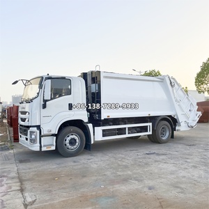 ISUZU 10cbm rác compactor xe tải rhd Xe tải rác nén bin làm sạch xe tải để bán - Product Image 2