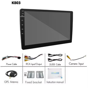 7 inç/9 inç/10 inç Araç GPS Navigasyon Android Radyo Video Ses <span class=keywords><strong>Stereo</strong></span> 2 Çift Din Wifi Ekran Yansıtma USB Tam Dokunmatik Ekran - Product Image 2