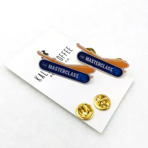 Aangepaste Metalen Logo Decoratieve Ambachtelijke Pin Leverancier Zachte Email Pinnen Reversspeldjes