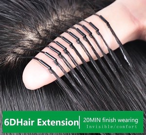 20 Phút Cho Một Đầu Đầy Đủ Gấp Đôi Kéo Dài Tóc 6d - Product Image 3
