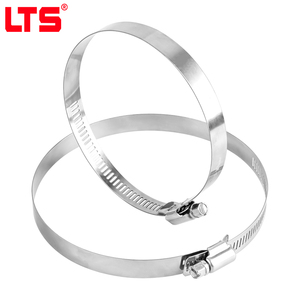 304 Edelstahl Schlauchschelle 13-19/21-44mm Breite Verstellbare Rohrbefestigung Amerikanischer Typ Klemme für Wasserrohre - Product Image 6