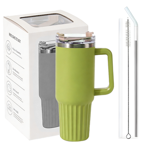Portabicchieri per auto di grande capacità, compatibile con bicchieri isolati ecologici da 40 oz, per uso quotidiano. - Product Image 5