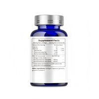 Capsules de supplément d'huile de poisson Oméga-3 500mg 1000mg en gélules molles, fabrication GMP, ODM, OEM