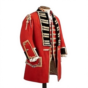 Abrigo de Uniforme Histórico para Hombre, Estilo Algodón, Abrigo Británico para Recreación Histórica, para Todas las Estaciones - Product Image 3