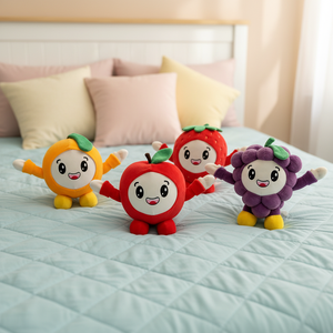 Juguete de Peluche de Fruta Brillante de Primera Calidad, Adorable Muñeco de Fruta Personalizado para Jugar, Regalo de Alta Calidad para Niños y Seres Queridos - Product Image 5