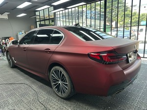 <span class=keywords><strong>Film</strong></span> de protection de peinture auto-cicatrisant en TPU PPF de couleur rouge Romani pour carrosserie de voitures de sport, véhicules de luxe, blocage UV/IR, garantie de 3 ans - Product Image 2
