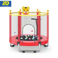Zoshine Mini Kids Indoor Trampolin Hohe Qualität mit horizontaler Stange Runde Sicherheit Baby Trampolin Indoor