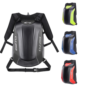 Mochila Rígida para Motocicleta CB-1908 CUCYMA, Expandible, Impermeable, de Fibra de Carbono, <span class=keywords><strong>Bolsa</strong></span> para <span class=keywords><strong>Casco</strong></span> de <span class=keywords><strong>Moto</strong></span>, para Conducir, Ciclismo y Viajes - Product Image 1