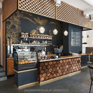 ชุดอุปกรณ์ร้านชานมไข่มุกและกาแฟครบชุด |   บริการติดตั้งร้านเครื่องดื่มแบบครบวงจรสำหรับแฟรนไชส์ อุปกรณ์ชงชาไข่มุก GR-BAR3 - Product Image 1
