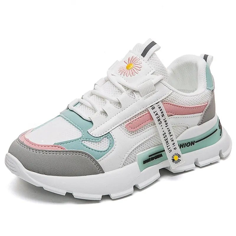 Zapatillas de deporte para mujer, zapatos de tenis blancos, zapatos planos de plataforma de fila para mujer, zapatos vulcanizados informales para mujer