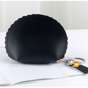 Fashionable Women's Mini Simple Coin <b>Purse</b> with Zipper Closure Waterproof Candy Pattern Card Holder Wallet and Keychain Bag - Product Image 2