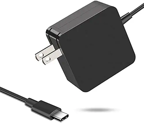 65W USB C power adapter C-type Power PD Wall Quick Charger compatible with Mac Book Pro Dell Latitude Lenovo Huawei