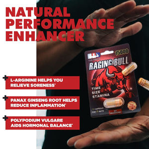 Fábrica Atacado Suplemento Ranging Touro Cápsulas Homem Forte Comprimidos Cápsulas Homem Capacidade Dureza Durabilidade Comprimento Touro Pó - Product Image 4