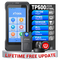 Actualización Gratuita XTOOL TP500 Herramienta de Programación TPMS, Herramienta de Diagnóstico Todo en Uno, Escáner de Sistema Completo, Lector de Códigos OBD2 con Más de 17 Funciones de Reinicio