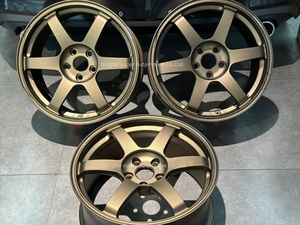 Jantes Forgex 12000T Forgées Performance 17 18 19 20 Pouces JDM Bronze Te37 5x114.3 5x112 Adaptées pour Civic Type <span class=keywords><strong>R</strong></span> 370Z GR86 Supra - Product Image 2