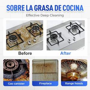 <span class=keywords><strong>Dégraissant</strong></span> sans danger, dissout la graisse, l'huile et les taches tenaces, <span class=keywords><strong>puissant</strong></span> pouvoir nettoyant pour l'automobile, la cuisine et l'extérieur - Product Image 5