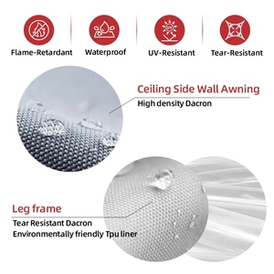 Cao Cấp Tùy Chỉnh Bền PVC & Nylon Không Khí Thổi Inflatable Tổ Chức Sự Kiện Vòm Cho Quảng Cáo Ngoài Trời Chương Trình Khuyến Mãi Xây Dựng Thương Hiệu Cổng - Product Image 5