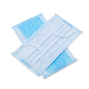 Mascherina Chirurgica Monouso Personalizzata a 3 Strati in Tessuto Non Tessuto di Colore Blu - Product Image 4