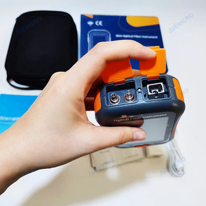 Mini reflectómetro óptico de fibra activa de 1550nm (1490/1577nm) 22dB con OPM, VFL, OLS y pantalla táctil para pruebas en vivo - Product Image 4