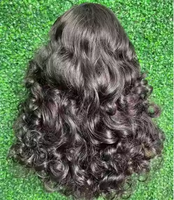 BOZHEN Pelucas de Encaje 13x4 4x4 de Venta Caliente, Cabello Humano Natural Rizado Tipo Huevo, con Cutícula Alineada 12A, de Proveedores