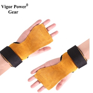 Guanti da Sollevamento Pesi in Pelle di Alta Qualità per Allenamento in <span class=keywords><strong>Palestra</strong></span> - Product Image 3
