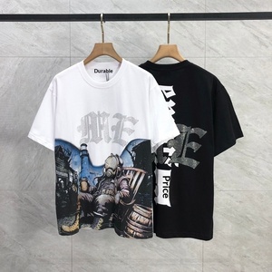 <span class=keywords><strong>Camiseta</strong></span> de Manga Corta de Algodón Puro con Estampado de Letras, Estilo Retro Vintage, Unisex, Marca Angel Baby, MIXED EMOTION - Product Image 3