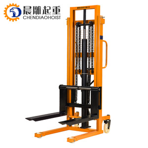 輸送機手動ハンドパレットフォークリフター/ハンドパレットスタッカー/油圧手動スタッカー - Product Image 2