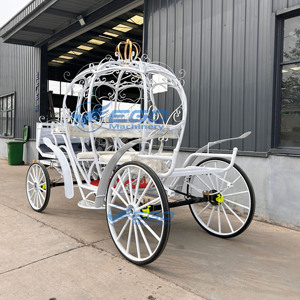 Carrozas de Caballos Eléctricas Modelo 2026 de Gran Venta, Carruajes Reales y Transporte Especial Tirado por Caballos en Venta - Product Image 2
