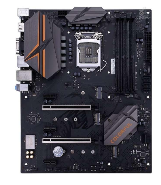 Colorful B460 H410 H510 B560 Z490 Z590 Series Intel Micro-ATX Desktop Motherboard LGA1200 10/11th Core Dual DDR4 64GB RAM M.2