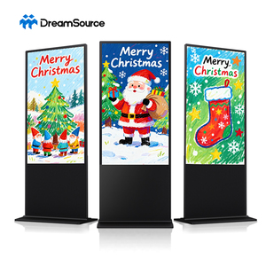 Floor Stand <b>Touch</b> <b>Screen</b> LCD Display Totem Roid Digital Signage Indoor Elevator Interactive Advertising Kiosk - Product Image 1