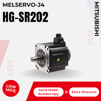 Moteur servo AC Mitsubishi HG-SR202 MELSERVO-J4 2KW 200V, moteur servo industriel de haute précision pour machine CNC