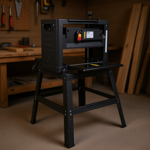 Veyor 13 Inch Benchtop Wood <b>Planer</b> 1800W 6m Min Feed Rate With Sliding <b>Table</b> And Dust Exhaust - Product Image 2